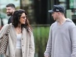 Priyanka Chopra and Nick Jonas go shopping in Los Angeles. Priyanka Chopra and Nick Jonas go shopping in Los Angeles.