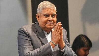 A notice against vice president and Rajya Sabha chairman Jagdeep Dhankhar was rejected by the deputy chairman of the Upper House, Harivansh, on several grounds, including technical flaws on December 19. (PTI FILE PHOTO) A notice against vice president and Rajya Sabha chairman Jagdeep Dhankhar was rejected by the deputy chairman of the Upper House, Harivansh, on several grounds, including technical flaws on December 19. (PTI FILE PHOTO)