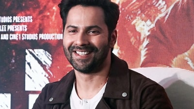 Varun Dhawan during a promotional event for his upcoming film 'Baby John'. (ANI Photo/Mohd Zakir) (Mohd Zakir) Varun Dhawan during a promotional event for his upcoming film 'Baby John'. (ANI Photo/Mohd Zakir) (Mohd Zakir)