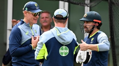Australian batsman Travis Head (R) talks to coach Andrew McDonald (L) in the nets at the Melbourne Cricket Ground (MCG) in Melbourne on December 24 (AFP) Australian batsman Travis Head (R) talks to coach Andrew McDonald (L) in the nets at the Melbourne Cricket Ground (MCG) in Melbourne on December 24 (AFP)