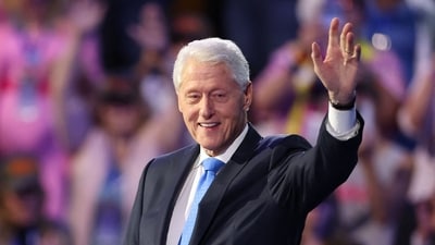 Former US President Bill Clinton was hospitalised ahead of Christmas 2024. Photo: He arrives to speak on the third day of the Democratic National Convention (DNC) at the United Center in Chicago, Illinois, on August 21, 2024. (AFP / CHARLY TRIBALLEAU )