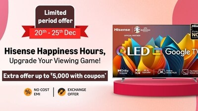 Hisense TV exchange carnival with up to ₹6,000 exchange benefits Hisense TV exchange carnival with up to ₹6,000 exchange benefits
