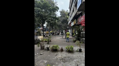 However, these eateries pose a persistent nuisance to residents and pedestrians. (HT PHOTO) However, these eateries pose a persistent nuisance to residents and pedestrians. (HT PHOTO)