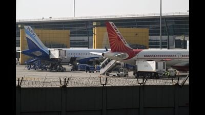 ICRA said added that the Indian aviation industry would face losses of ₹20-30 billion in FY2025 and FY2026 (Bloomberg File Photo) ICRA said added that the Indian aviation industry would face losses of ₹20-30 billion in FY2025 and FY2026 (Bloomberg File Photo)