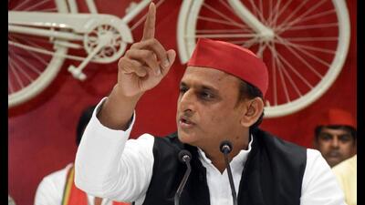Samajwadi Party chief Akhilesh Yadav. (HT file) Samajwadi Party chief Akhilesh Yadav. (HT file)