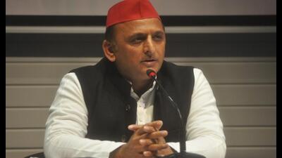 Samajwadi Party chief Akhilesh Yadav. (HT file)