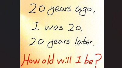 A brain teaser on X puzzled users with a tricky age question. (X/@brainyquiz_) A brain teaser on X puzzled users with a tricky age question. (X/@brainyquiz_)