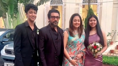 Suriya and Jyothika like to keep their private life away from the spotlight. Suriya and Jyothika like to keep their private life away from the spotlight.