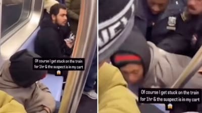 Dramatic video shows cops pouncing on Guatemalan migrant accused of setting woman on fire, arresting him (coronavirusny/Instagram) Dramatic video shows cops pouncing on Guatemalan migrant accused of setting woman on fire, arresting him (coronavirusny/Instagram)