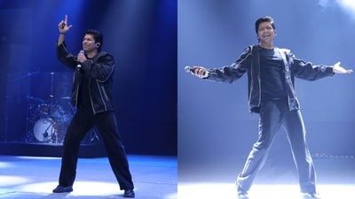Shaan belted out songs from movies like Don (2006) and Om Shanti Om (2007) Shaan belted out songs from movies like Don (2006) and Om Shanti Om (2007)