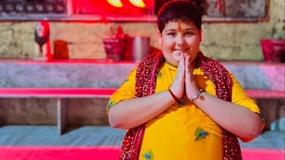Abhinav Arora, 10, has nearly a million followers on Instagram, where he describes himself as India's youngest spiritual orator. (Instagram/@abhinavaroraofficial) Abhinav Arora, 10, has nearly a million followers on Instagram, where he describes himself as India's youngest spiritual orator. (Instagram/@abhinavaroraofficial)