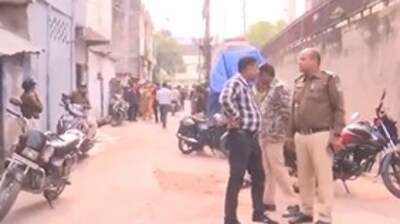 Police personnel deployed to control situation in Bhopal. Police personnel deployed to control situation in Bhopal.