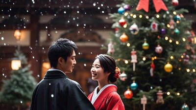 Many couples in Japan enjoy a special date on Christmas Eve. (MetaAI) Many couples in Japan enjoy a special date on Christmas Eve. (MetaAI)