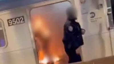 On the NYC subway, a woman was burned alive early on December 22.She was declared dead at the spot. Sebastian Zapeta has been listed as a suspect in the case and was arrested shortly after the woman's death. (X)