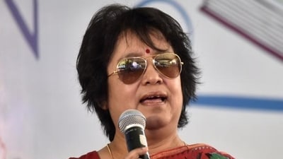 Exiled Bangladeshi writer Taslima Nasrin (HT file) Exiled Bangladeshi writer Taslima Nasrin (HT file)