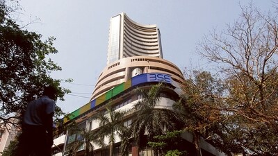 BSE Sensex and NSE Nifty50 failed to sustain opening gains and ended in red after a volatile session on Tuesday. (HT File) BSE Sensex and NSE Nifty50 failed to sustain opening gains and ended in red after a volatile session on Tuesday. (HT File)