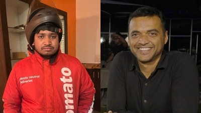 Delhi man shared Zomato worker's struggles. (LinkedIn/Himanshu Bohra) Delhi man shared Zomato worker's struggles. (LinkedIn/Himanshu Bohra)