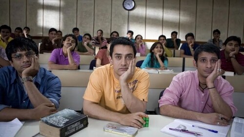 3 Idiots became the first Hindi film to earn ₹200 crore at the Indian box office. 3 Idiots became the first Hindi film to earn ₹200 crore at the Indian box office.