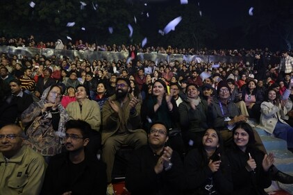 The audience had the time of their lives as Shaan performed foot tapping numbers one after another!