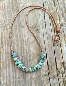 necklace made with beads at home. necklace made with beads at home.