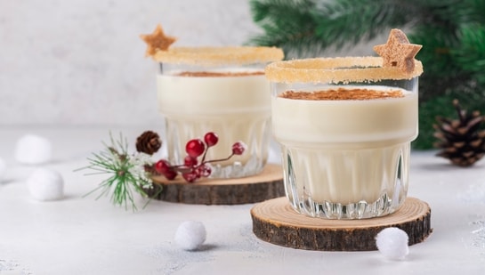 Eggnog is a creamy, festive drink that has become a symbol of Christmas celebrations.
