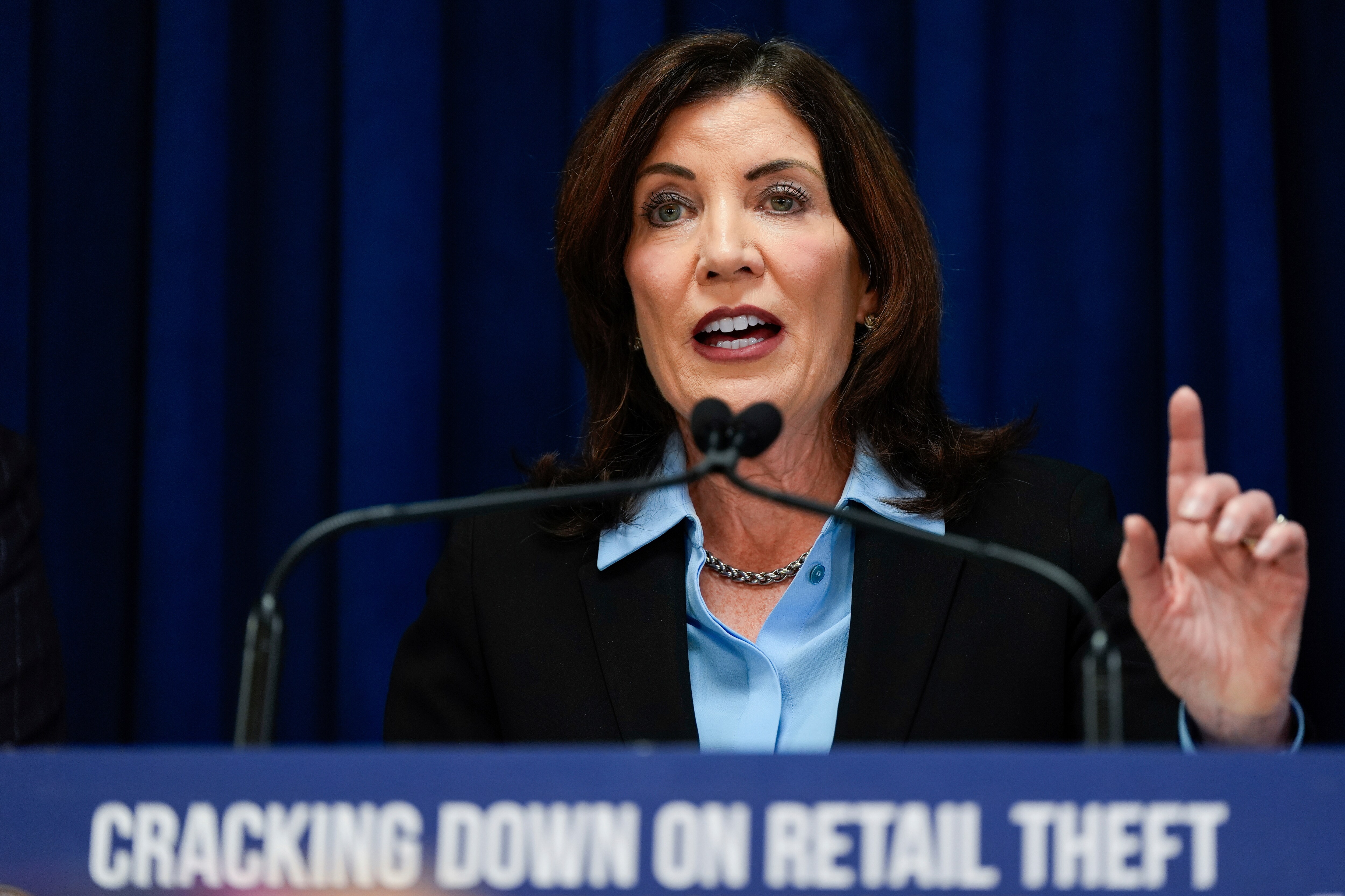 Kathy Hochul faces calls to resign after Guatemalan migrant burns woman alive (AP Photo/Julia Demaree Nikhinson) (AP) Kathy Hochul faces calls to resign after Guatemalan migrant burns woman alive (AP Photo/Julia Demaree Nikhinson) (AP)