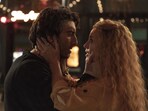 Justin Baldoni and Blake Lively in a scene from It Ends With Us