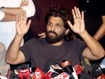 Actor Allu Arjun addresses a press conference after Telangana CM Revanth Reddy's comment on Pushpa-2 stampede incident. Actor Allu Arjun addresses a press conference after Telangana CM Revanth Reddy's comment on Pushpa-2 stampede incident.