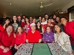 The Christmas family pic Neetu Kapoor posted on her Instagram. The Christmas family pic Neetu Kapoor posted on her Instagram.