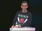 Sundar Pichai takes part in Google's ugly sweater contest Sundar Pichai takes part in Google's ugly sweater contest