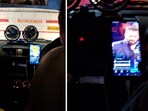 The passenger who took the video shared it on X and accused the Ola driver of risking his life. The passenger who took the video shared it on X and accused the Ola driver of risking his life.
