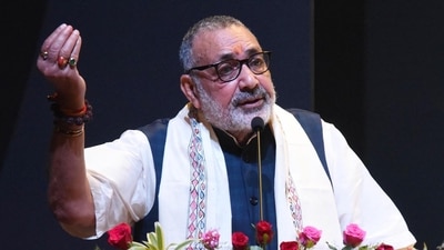 Union minister Giriraj Singh  (Photo by Santosh Kumar / Hindustan Times)