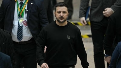 Ukraine president Volodymyr Zelensky (AFP) Ukraine president Volodymyr Zelensky (AFP)