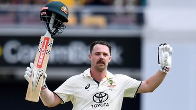 Australia's Travis Head celebrates (AAP Image via REUTERS)