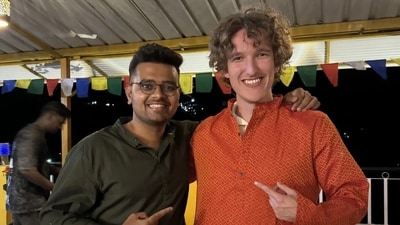 Samuel Huber spoke about his 'raw and unfiltered' experience in India (X/@samuellhuber)