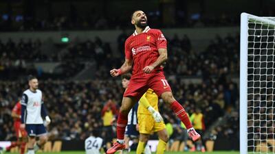 Striker Mohamed Salah, who is in terrific form, scored two goals and provided two assists in Liverpool’s commanding 6-3 win against Tottenham Hotspur (AFP) Striker Mohamed Salah, who is in terrific form, scored two goals and provided two assists in Liverpool’s commanding 6-3 win against Tottenham Hotspur (AFP)