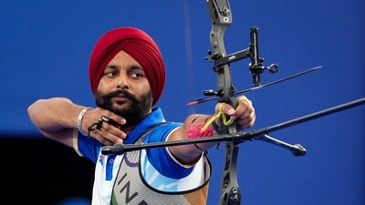 Harvinder Singh got gold in the archery Men's individual recurve category. (AFP) Harvinder Singh got gold in the archery Men's individual recurve category. (AFP)