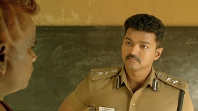 Theri is one of the highest-grossing films of Vijay's career. Theri is one of the highest-grossing films of Vijay's career.