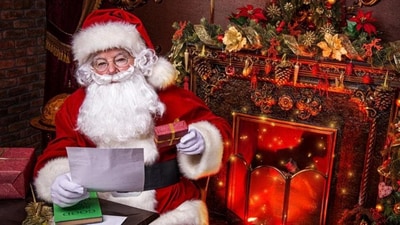 Know the story of Santa's red and white suit and how it became a holiday icon. Know the story of Santa's red and white suit and how it became a holiday icon.