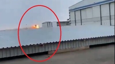 Unverified video of the crash showed the plane, which was operated by Azerbaijan Airlines, bursting into flames as it hit the ground and thick black smoke then rising. Unverified video of the crash showed the plane, which was operated by Azerbaijan Airlines, bursting into flames as it hit the ground and thick black smoke then rising.