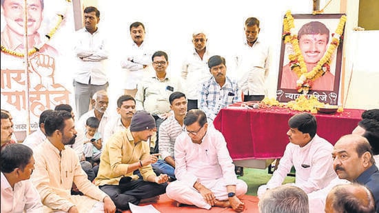 Sarpanch killing: Congress leaders, Jarange-Patil visit Beed; Pawar to participate in all-party silent march