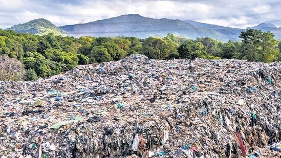 Microplastics are tiny plastic particles, less than 5mm in size, formed from the breakdown of larger plastics or produced for industrial use. (HT PHOTO) (HT Print)