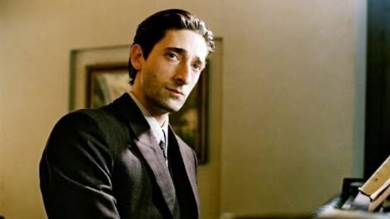 Adrien Brody in a still from The Pianist.
