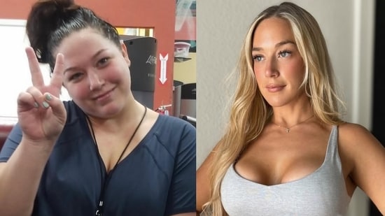 Meredith Hutson talks about her weight loss journey. (Instagram/ getfitwithmer)