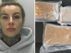 The image shows 30-year-old Kirsty Sansum, a drug dealer arrested with cocaine. The image shows 30-year-old Kirsty Sansum, a drug dealer arrested with cocaine.