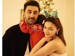 Alia Bhatt looks ethereal in a Celine dress for Christmas celebration with family. (Instagram/ Alia Bhatt and Neetu Kapoor)