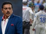 Ravi Shastri was unhappy with Virat Kohli's act Ravi Shastri was unhappy with Virat Kohli's act