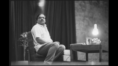 17 July 1991 - MT Vasudevan Nair, Writer - HT Photo by Sanjay Sharma. 17 July 1991 - MT Vasudevan Nair, Writer - HT Photo by Sanjay Sharma.