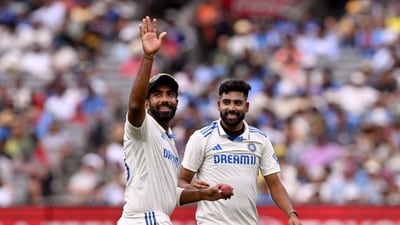 For India’s bowling department, Jasprit Bumrah struck thrice. (AFP) For India’s bowling department, Jasprit Bumrah struck thrice. (AFP)