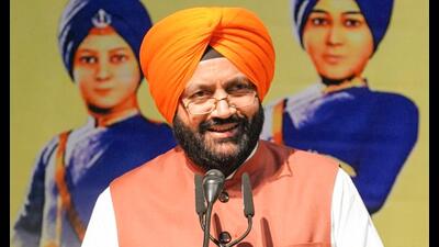 Haryana chief minister Nayab Singh Saini speaks during the state-level Veer Bal Diwas programme in Kurukshetra on Thursday. (ANI) Haryana chief minister Nayab Singh Saini speaks during the state-level Veer Bal Diwas programme in Kurukshetra on Thursday. (ANI)